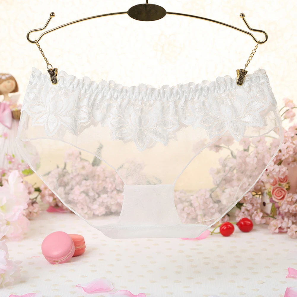 Fashion Sexy Lace See Through Women Low Rise Briefs Underwear Panties Gift | Женская одежда
