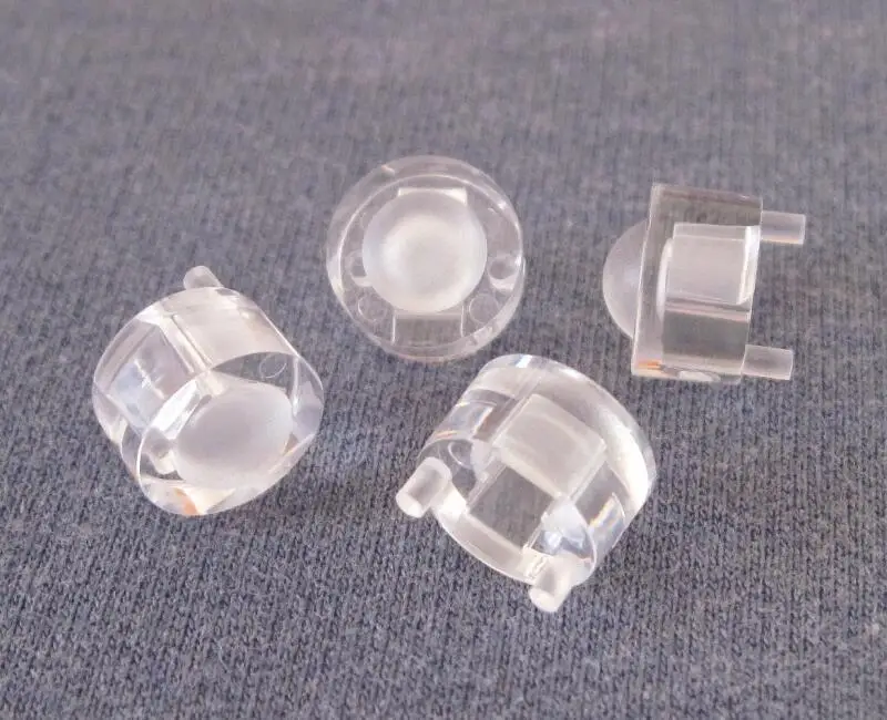 

#NXGB-10 Infrared laser lens, Size: 10X7.5mm, Angle: 60 , Suitable for: 5630 Light source, Grinding Surface, With feets, PMMA