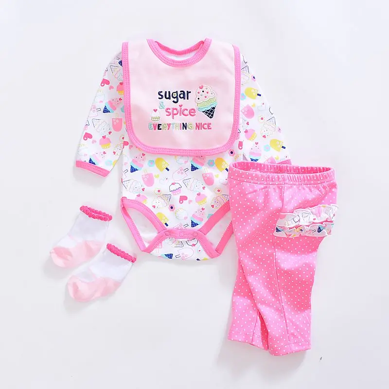 Комбинезон + штаны носки нагрудник 3-24 мес унисекс хлопок 2021 | Детская одежда и