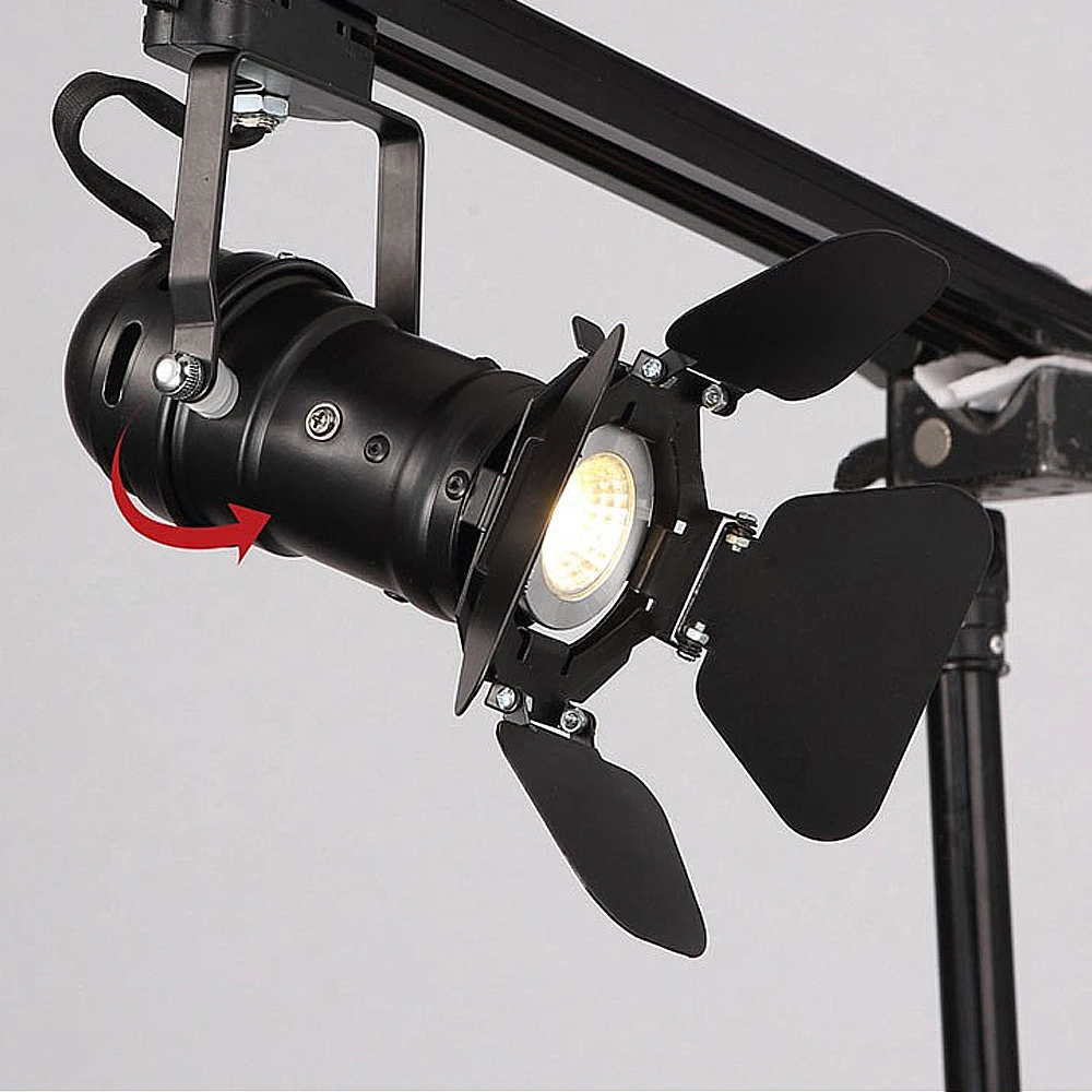 Металлическая черная промышленная потолочная лампа для бара индивидуальная