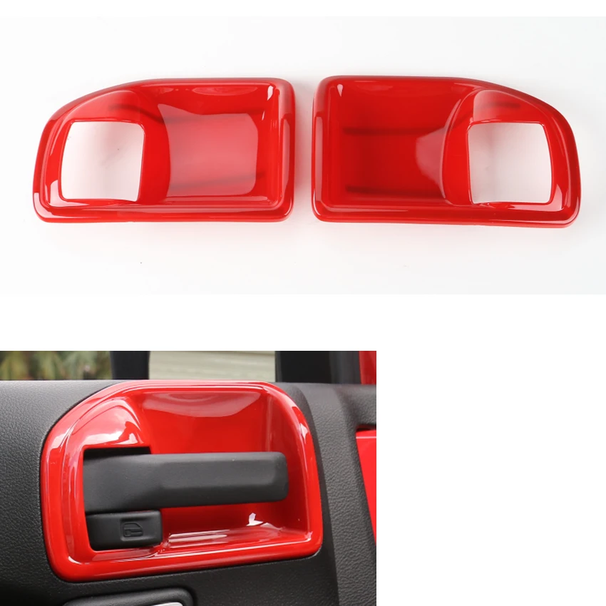 2 шт./компл. автомобильные внутренние дверные ручки украшение чаши накладка