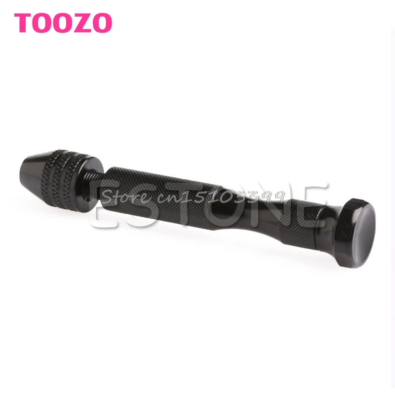 Мини микро алюминиевый ручной сверлильный патрон без ключа + 10 шт. вращающихся