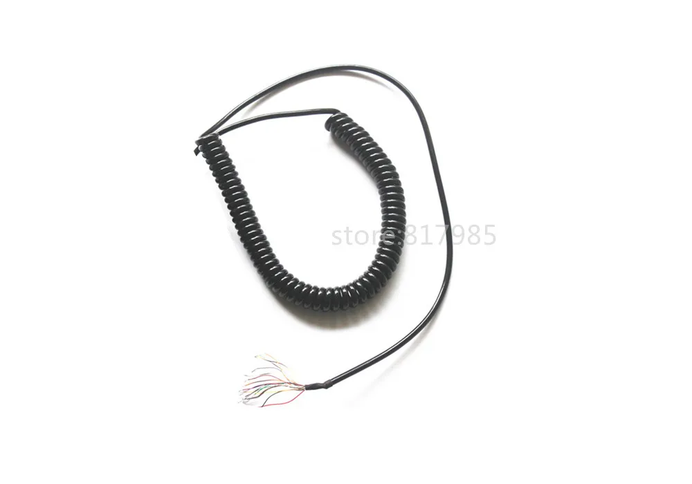 

Handwheel cable 16 Cores Spring Spiral Cable Coiled Cable for CNC Handheld Encoder Manual Pulse Generator MPG