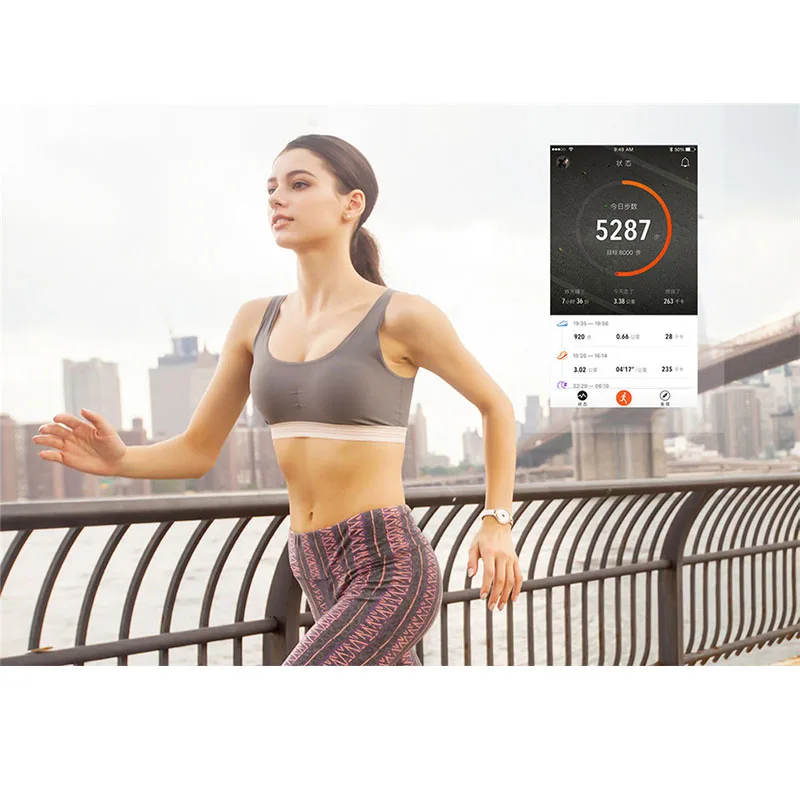 Xiaomi AMAZFIT Moonbeam спортивный умный Браслет для сна калорий фитнес трекер модный