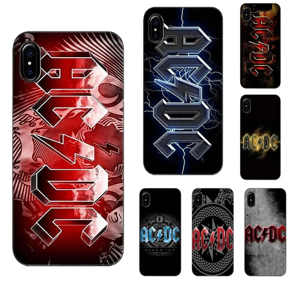 Мягкий термополиуретановый чехол Tpwxnx для телефона Постер Ac Dc Huawei G7 Y6 II Y7 Xiaomi Redmi Note