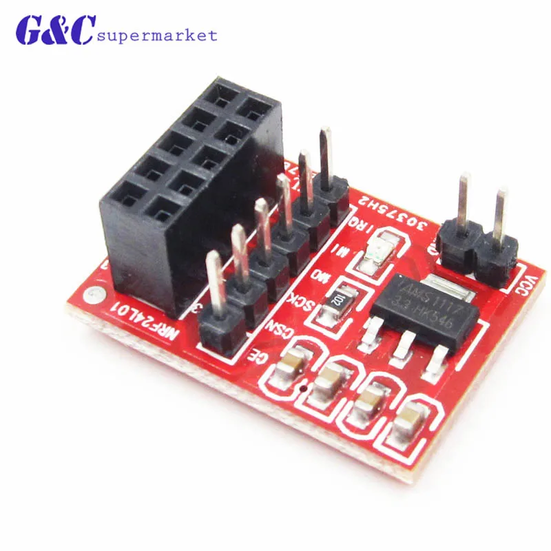NRF24L01 Беспроводной модуль адаптера новый сокет Соединительная плата для 8Pin с