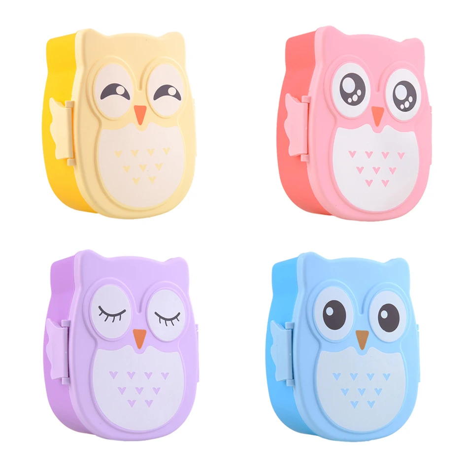 Лидер продаж 2017 милые Мультяшные пищевые контейнеры с бэнто пластиковый