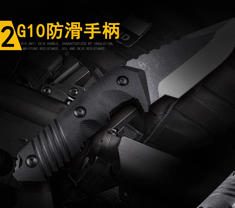 HX на открытом воздухе Наёмник кемпинг ножи охотничий нож CS GO тактический нож Hike Открытый самообороны выживания Инструменты с Kydex