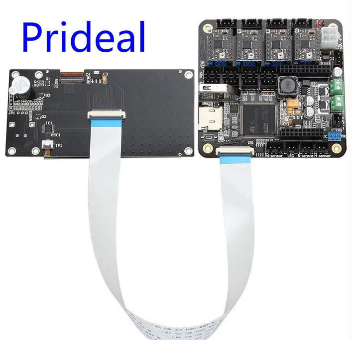 Prideal 3D системная плата принтера с термистором 32bit контроллер A4988 поддержка для XYZ