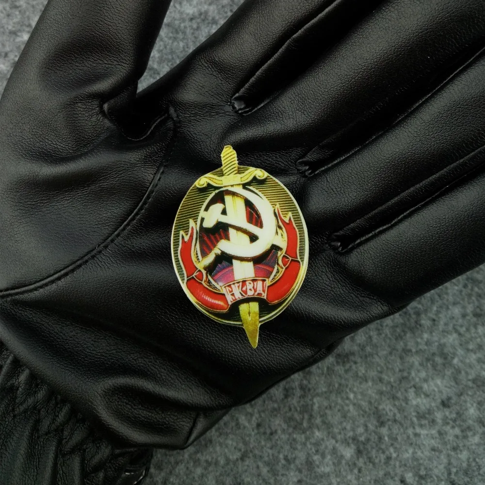 КГБ акриловый значок советский Творческий брошь СССР Пластик WW2 России рюкзак
