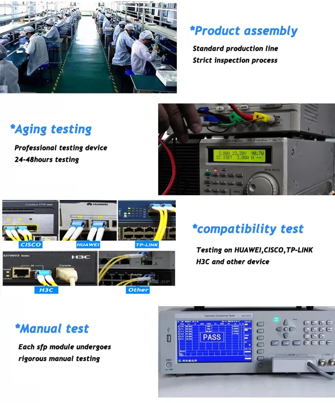 Приёмопередатчик типа sfp 10G 20/40/60/80 км, программированием в производственных условиях+ гигабитный преобразователь интерфейса sfp модуль коммутатора ethernet WiFi модуль гигабитный коммутатор 1550/1310nm совместим с mikrotik/zte/cisco