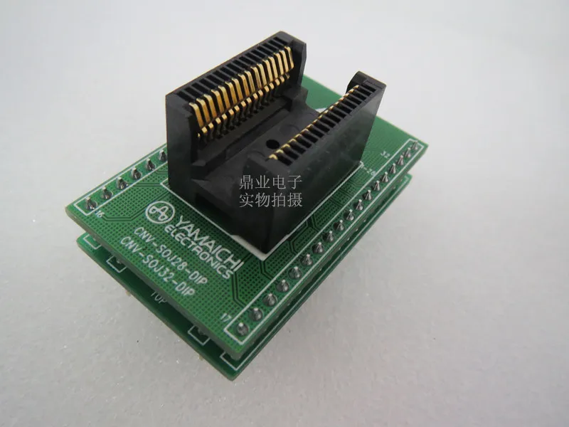 SOJ32 400mil оригинальный YAMAICHI IC тестовый Seat SOJ32/DIP32 программатор для сжигания SOJ