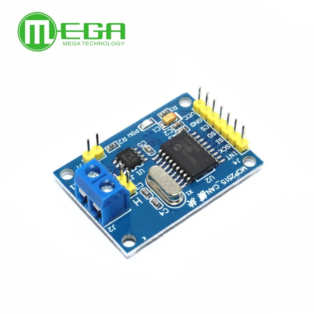 MCP2515 CAN шина модуля TJA1050 приемник SPI для 51 MCU контроллер рычага|spi module|spi controllerc c |