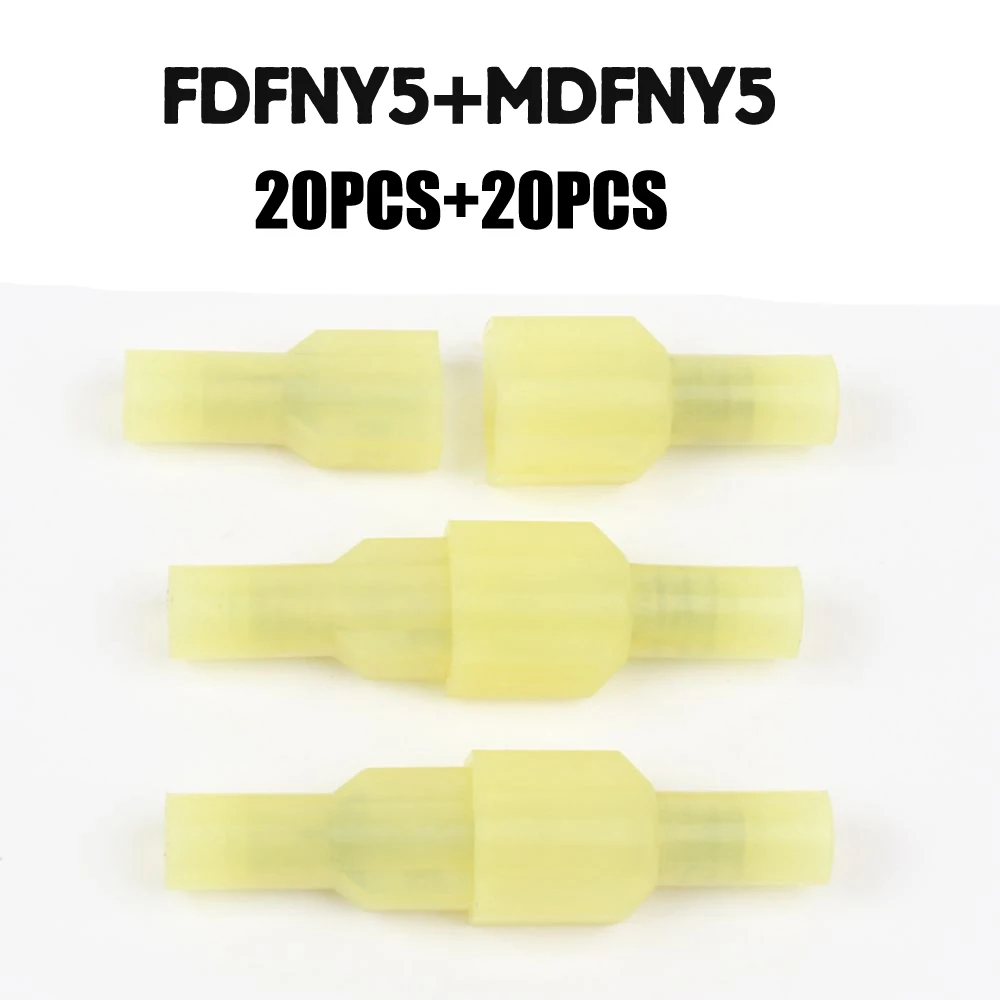 40 шт. MDFNY + FDFNY нейлоновый латунный мужской женский изолированный Соединительный