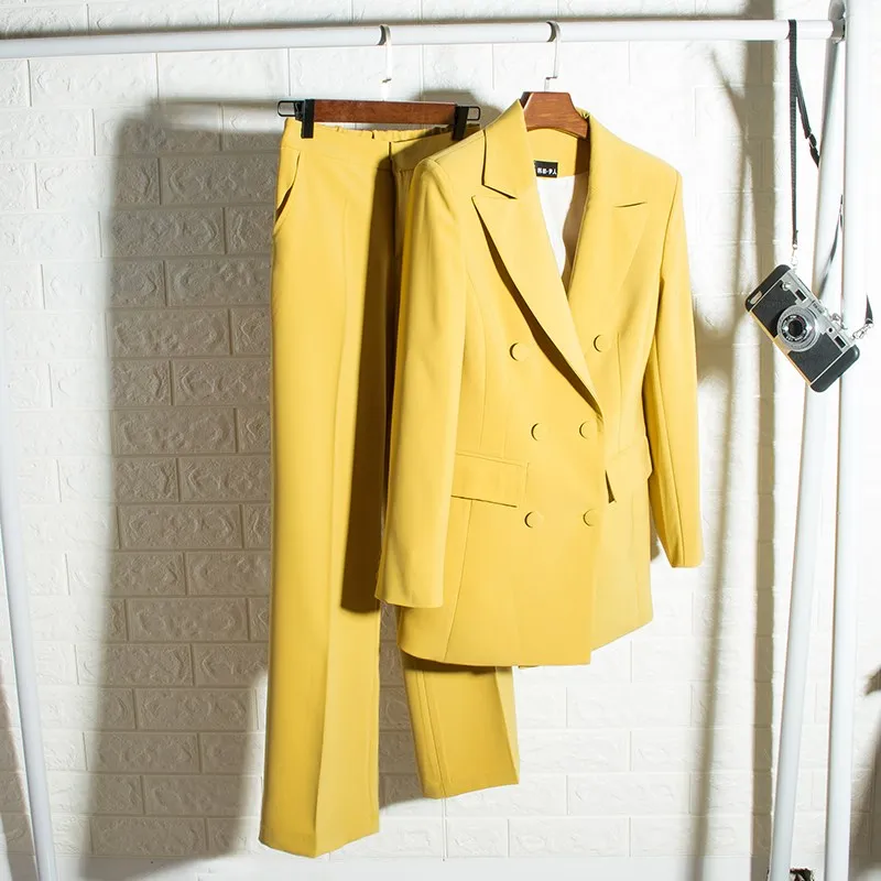 Высококачественный костюм женская модная трендовая профессиональная одежда в