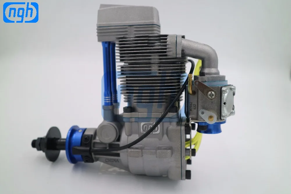 NGH GF38 38CC 4 тактный бензиновый/бензиновый двигатель для радиоуправляемого