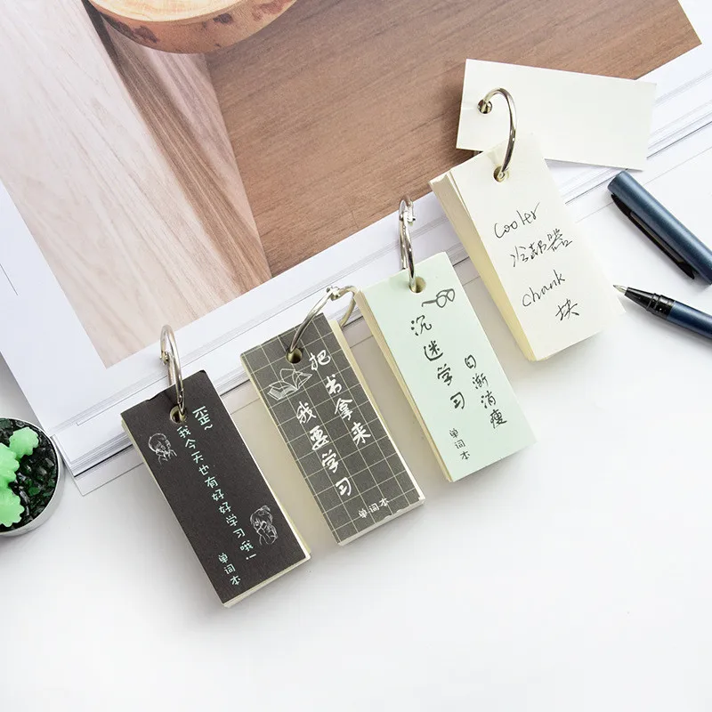 Coloffice 4 шт./компл. мультфильм маленький свежий портативный английский мини