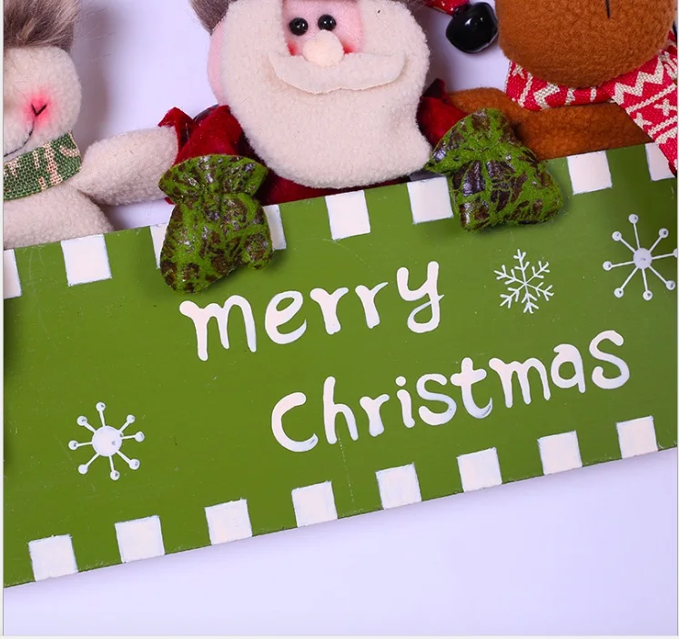 Модные деревянные рождественские украшения Adornos Navidad 2020 подарки для дома|Кулоны и