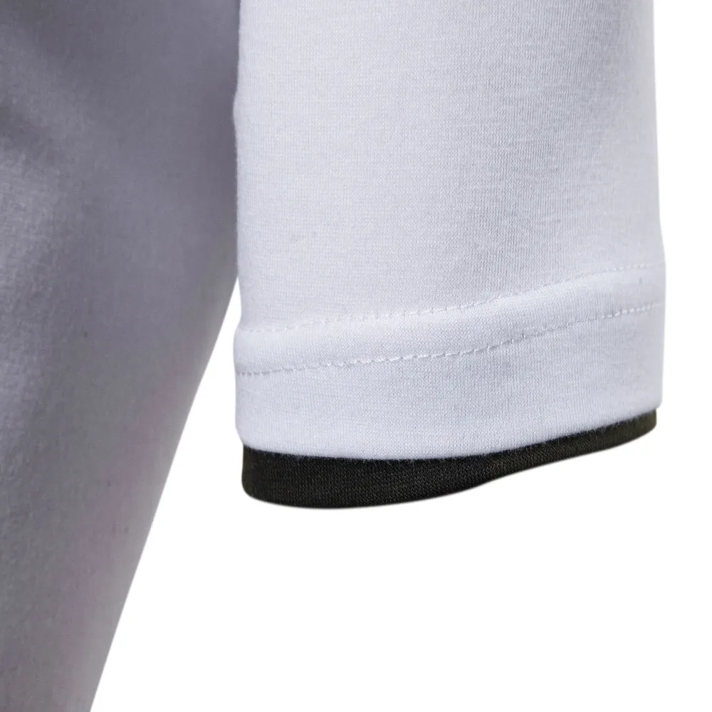 Футболка с капюшоном и коротким рукавом повседневная хлопковая воротником под