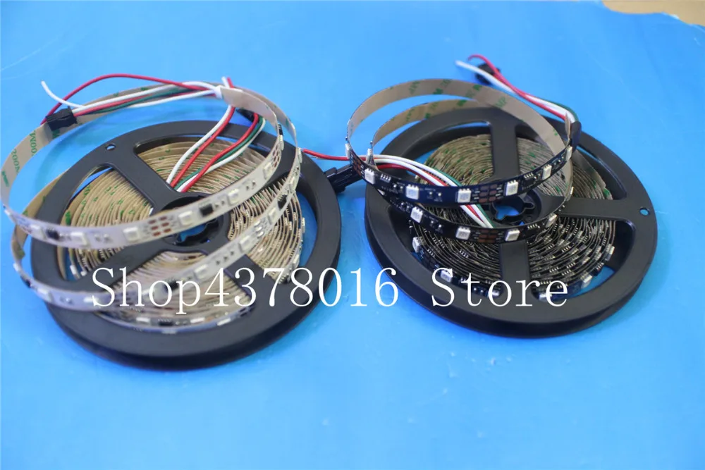 WS2811 5050 RGB Светодиодная лента 1 м/5 м 150 300 светодиодов индивидуальный адресуемый DC12V