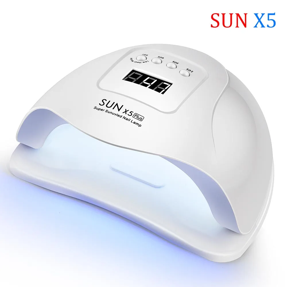 SUNX5 Plus 72 Вт/54 Вт УФ-лампа, светодиодный светильник для ногтей, Сушилка для ногтей, Солнцезащитный светильник для маникюра, лампа для сушки гелевого лака