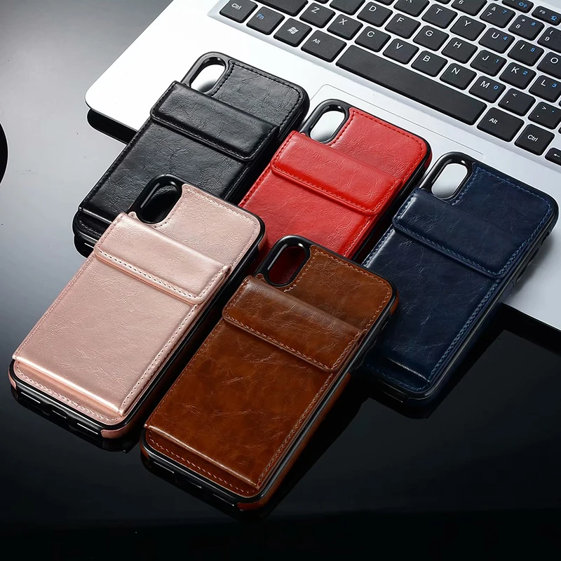 Magnetic Wallet Case For Samsung S10 Plus S10e S9 S8 S7 Edge Note 8 9 Leather Card Phone iPhone 6 7 XR X XS Max | Мобильные телефоны