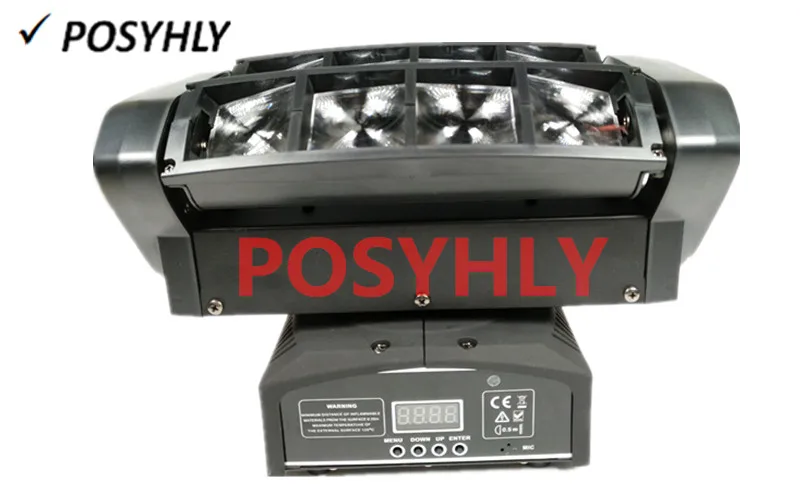 Мини LED Паук свет R2 G2 B2 W2 (rgbw 4in1) движущаяся голова луч света dmx512 управления