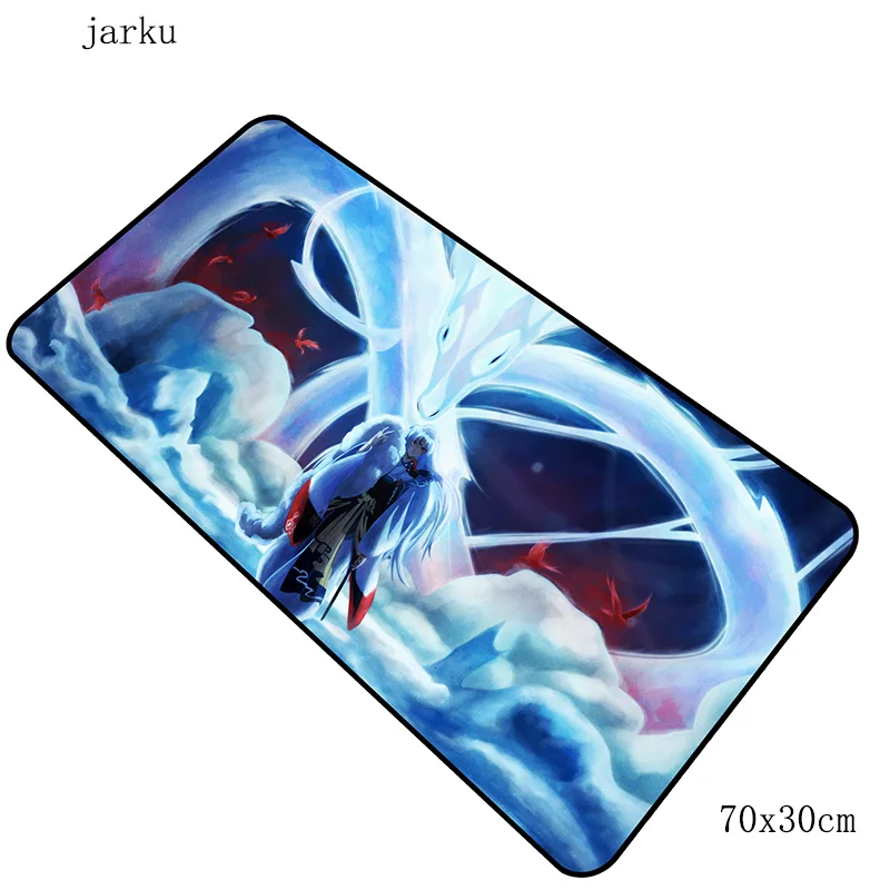 Size700x300x2mm Inuyasha коврик для мыши 700x300x2 мм, игровой коврик для мыши, аниме, HD узор, офисный коврик для ноутбука, Настольный коврик, восхитительный коврик для мыши, игры, pc gamer, коврики - Цвет: Size700x300x2mm