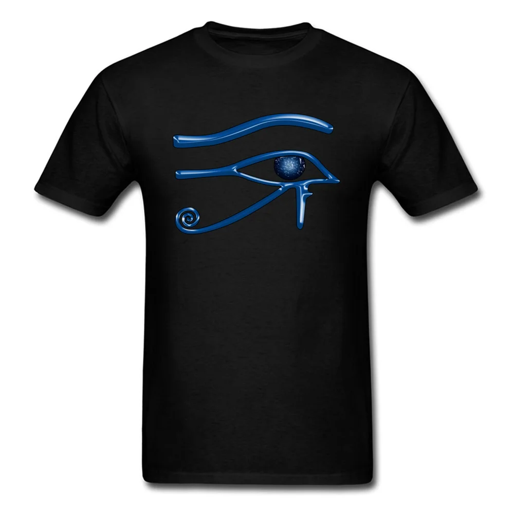 

The Eye of Horus Egypt Symbol T Shirt Egyptians High Quality Cotton Shirts Atheist Sacred Hanukkah Illuminati Father Tshirts Men