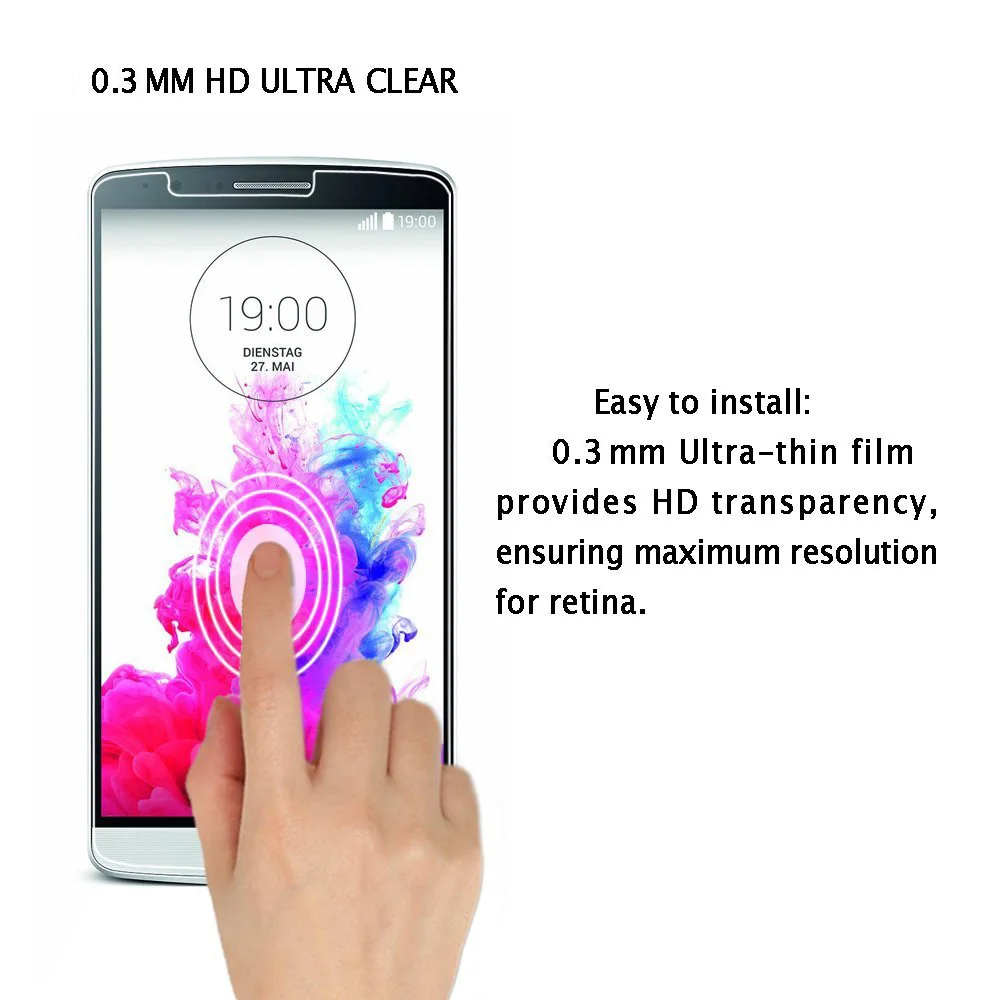 Защита экрана для LG V30 K8 2017 9H закаленное стекло G5 Передняя пленка от царапин |