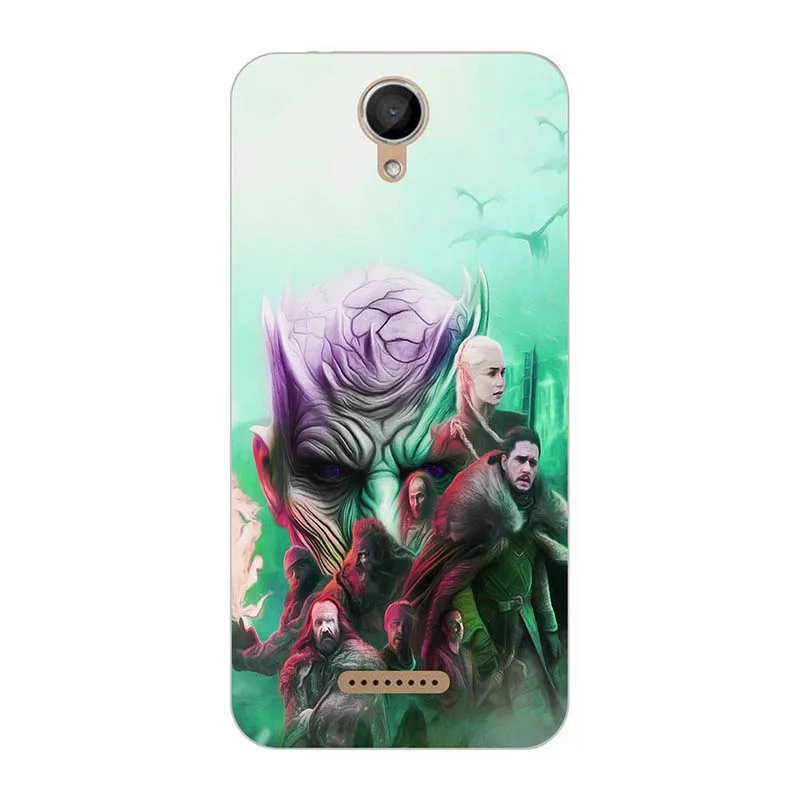 A291 Модные телефонные Шкафы для Wiko Jerry 2/Wiko Jerry 3 чехол с принтом розы волка животный узор чехол с принтом Coque защитные чехлы - Цвет: A291