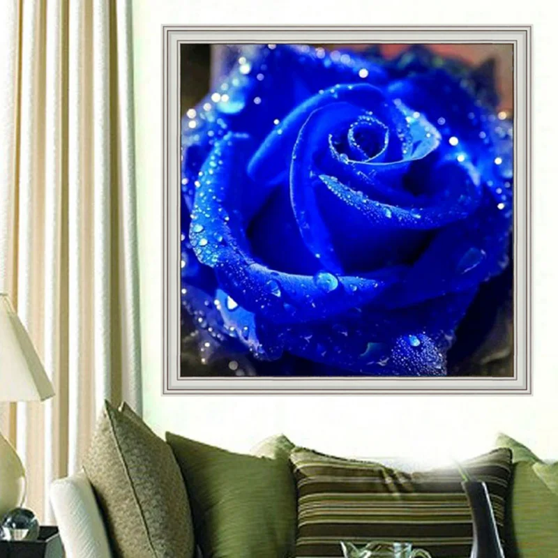 wholesale 5D Diy Diamond painting kits mosai round diamond mosaic pattern picture wall sticker home dec gift | Дом и сад