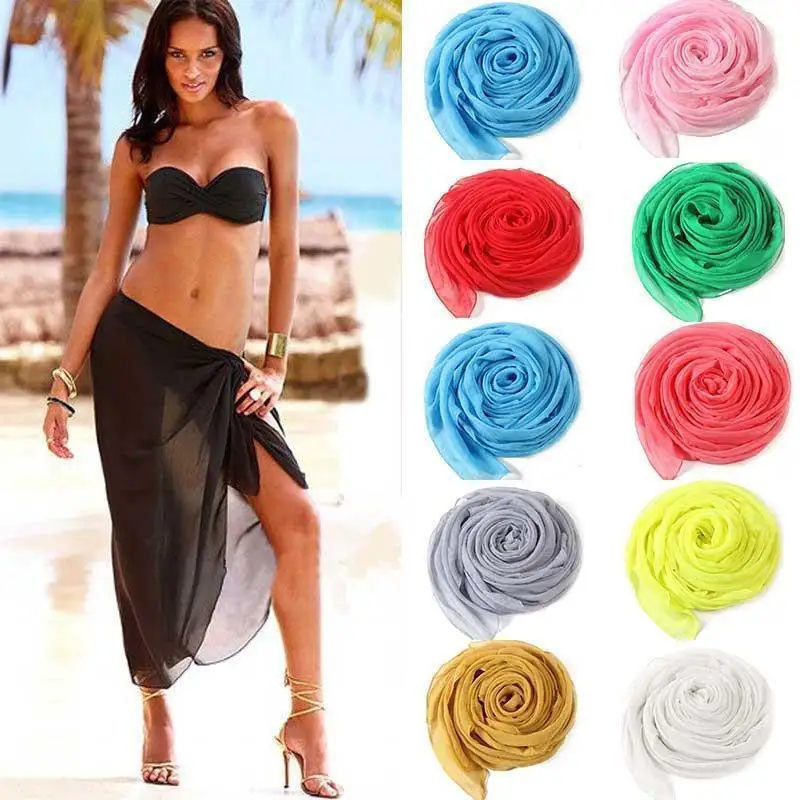 Летний стиль 2017 сексуальный женский купальник бикини Пляжная накидка юбка