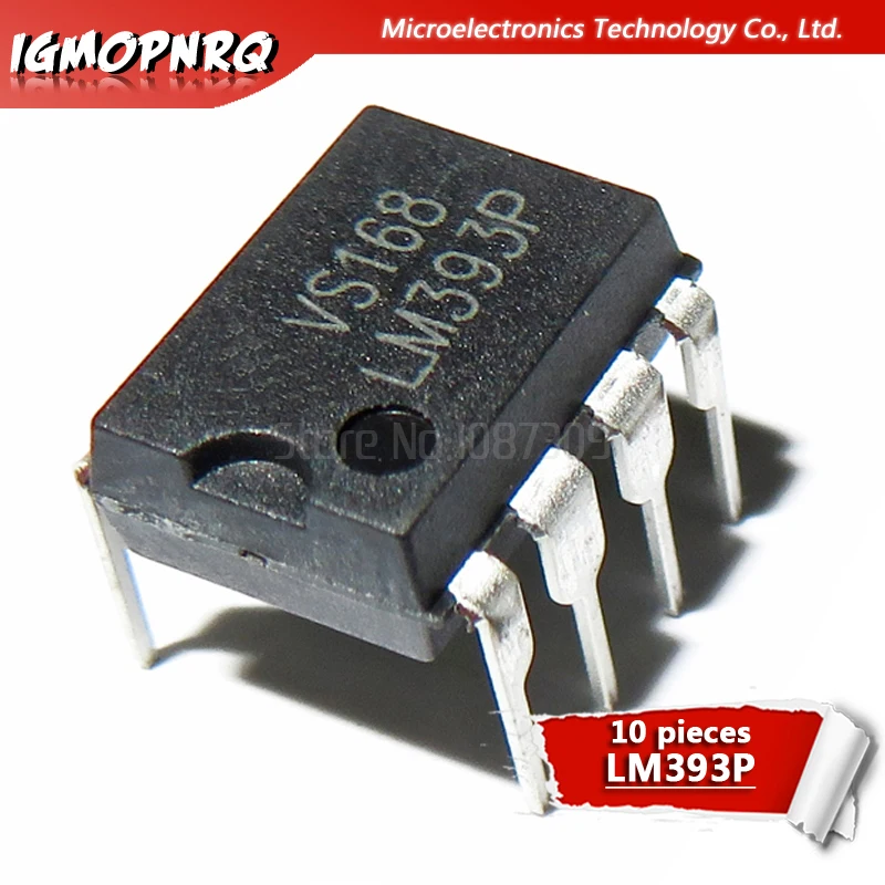 10 шт. LM393P LM393 LM393N 393 DIP новый оригинальный| |