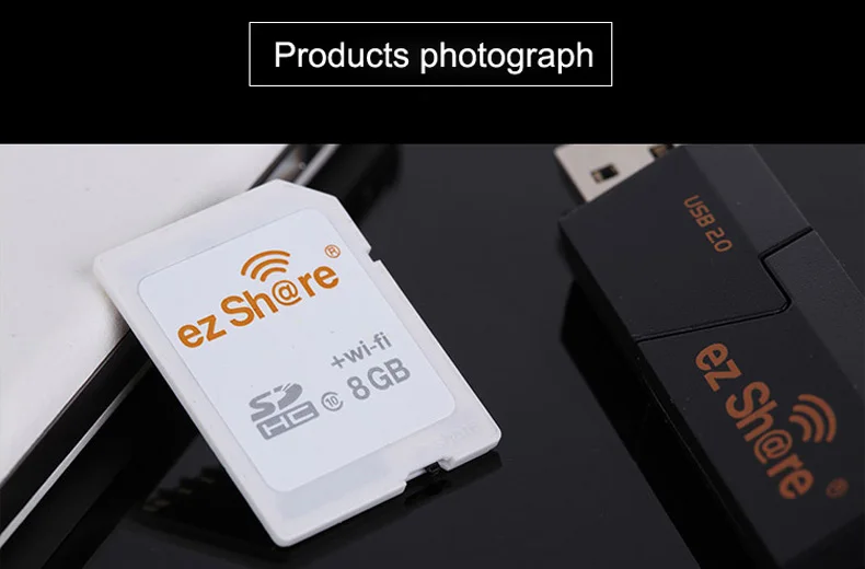 Ezshare 8 ГБ 16 ГБ 32 ГБ беспроводная wifi SD карта ez share Micro SD кардридер адаптер Поддержка 4 ГБ 8 ГБ 16 ГБ 32 ГБ карта памяти MicroSD