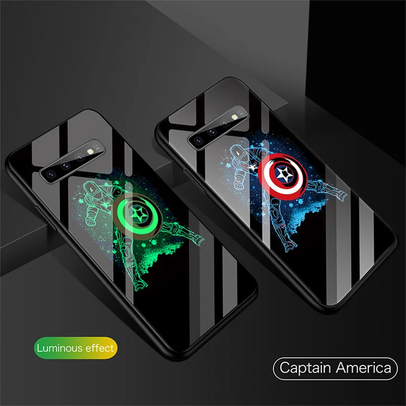 style 5 Чехол с принтом Marvel для samsung Galaxy s7 s8 s9 s10 s10e plus простой железный человек мягкий силиконовый чехол для телефона note 7 8 9 прочный Чехол - Цвет: style 5