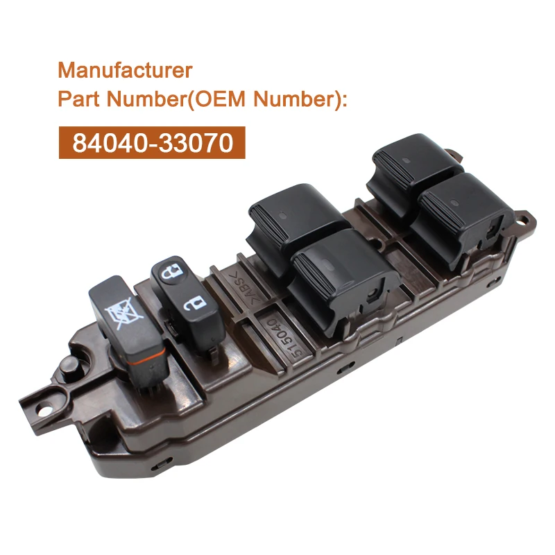 

NEW Electric Power Window Lifter Master Control Switch for 2007-2012 LEXUS ES350 84040-33070