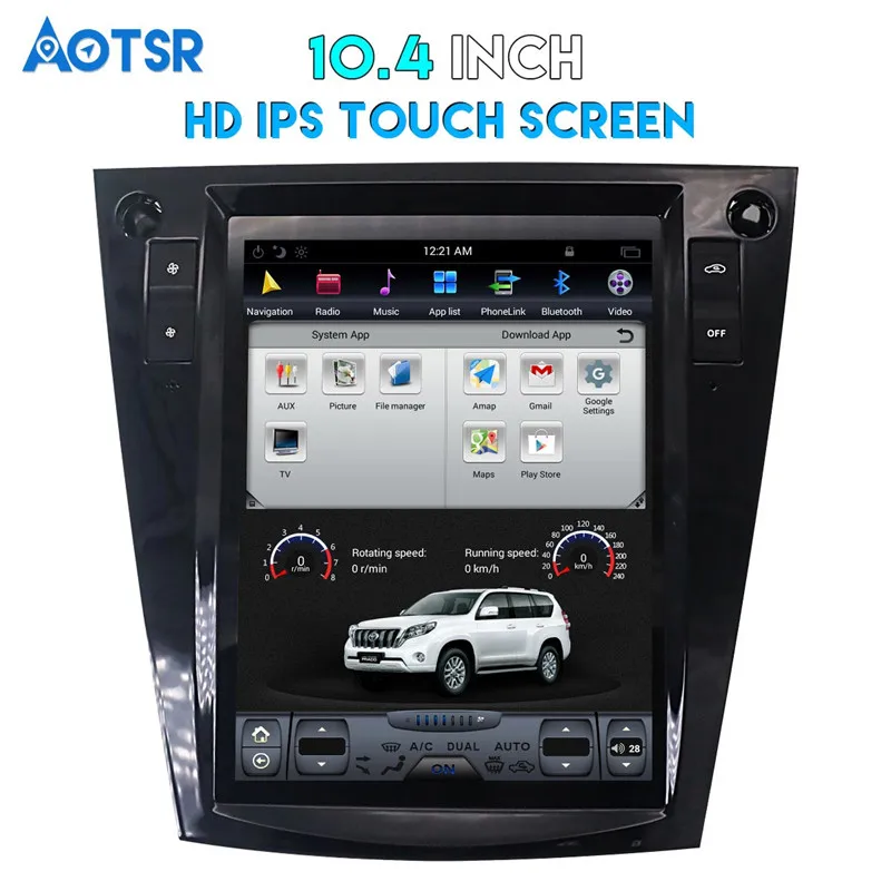 10,4 дюймов Android 7,1 Автомобильный gps navi мультимедиа для Subaru Forester 2013- без dvd-плеера магнитофон автомобильный Радио satnav