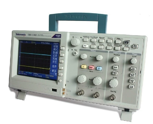 Цифровой осциллограф TEKTRONIX TBS1102 100 МГц 2 канала частота дискретизации 1. 0GS/s |