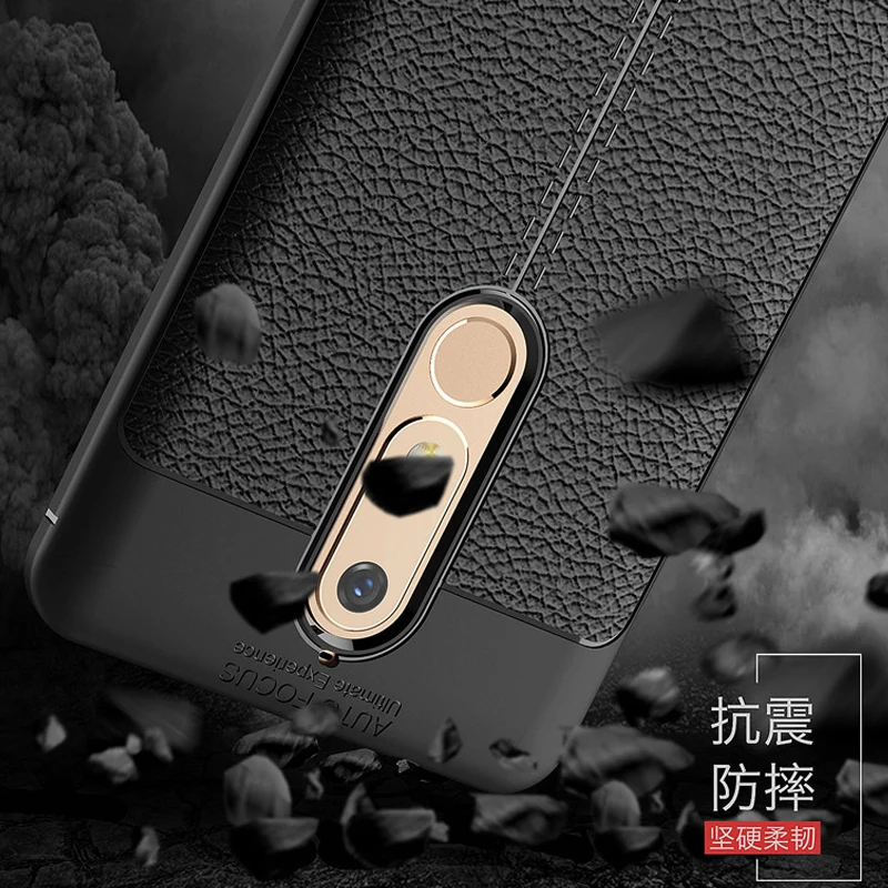 YUETUO кожаный чехол с узором для телефона etui nokia 5 3 nokia5 nokia3 силиконовый защитный