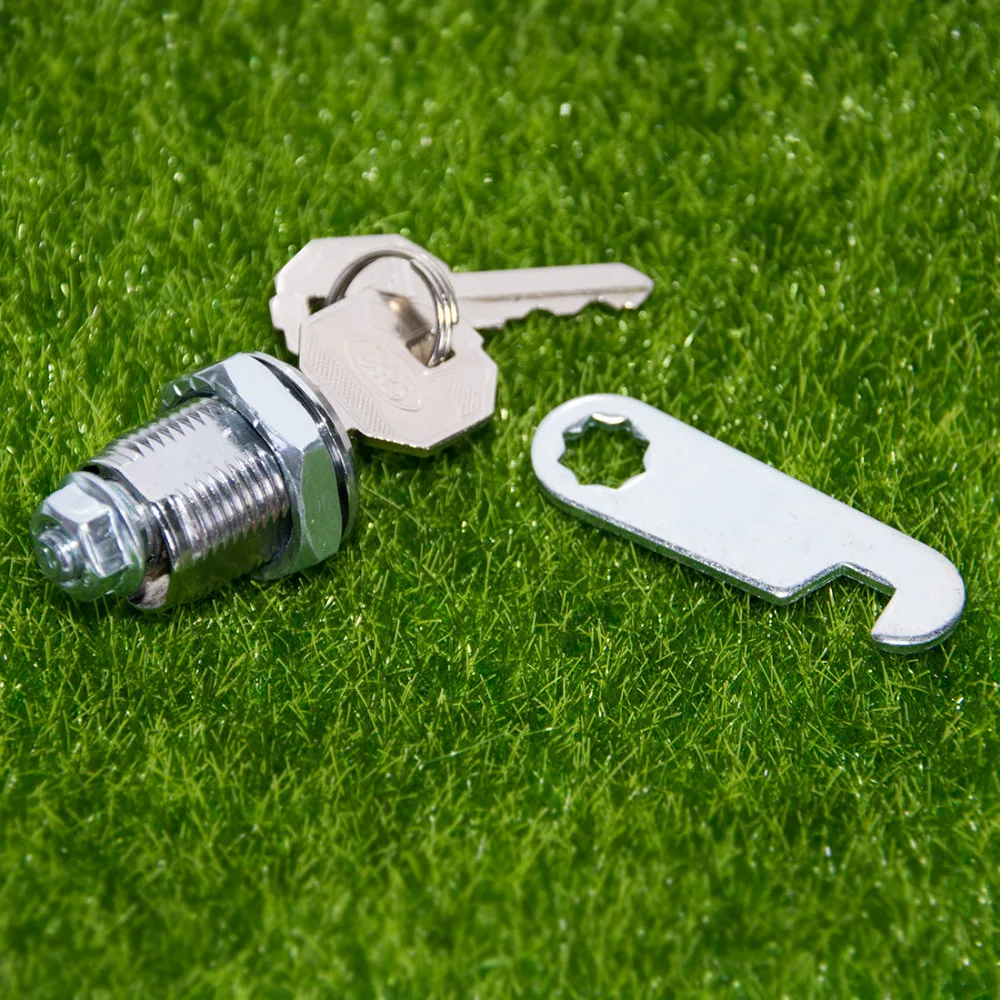 Эксцентричный замок камеры 18 мм + 2 ключа для ящика шкафа замки на шкаф