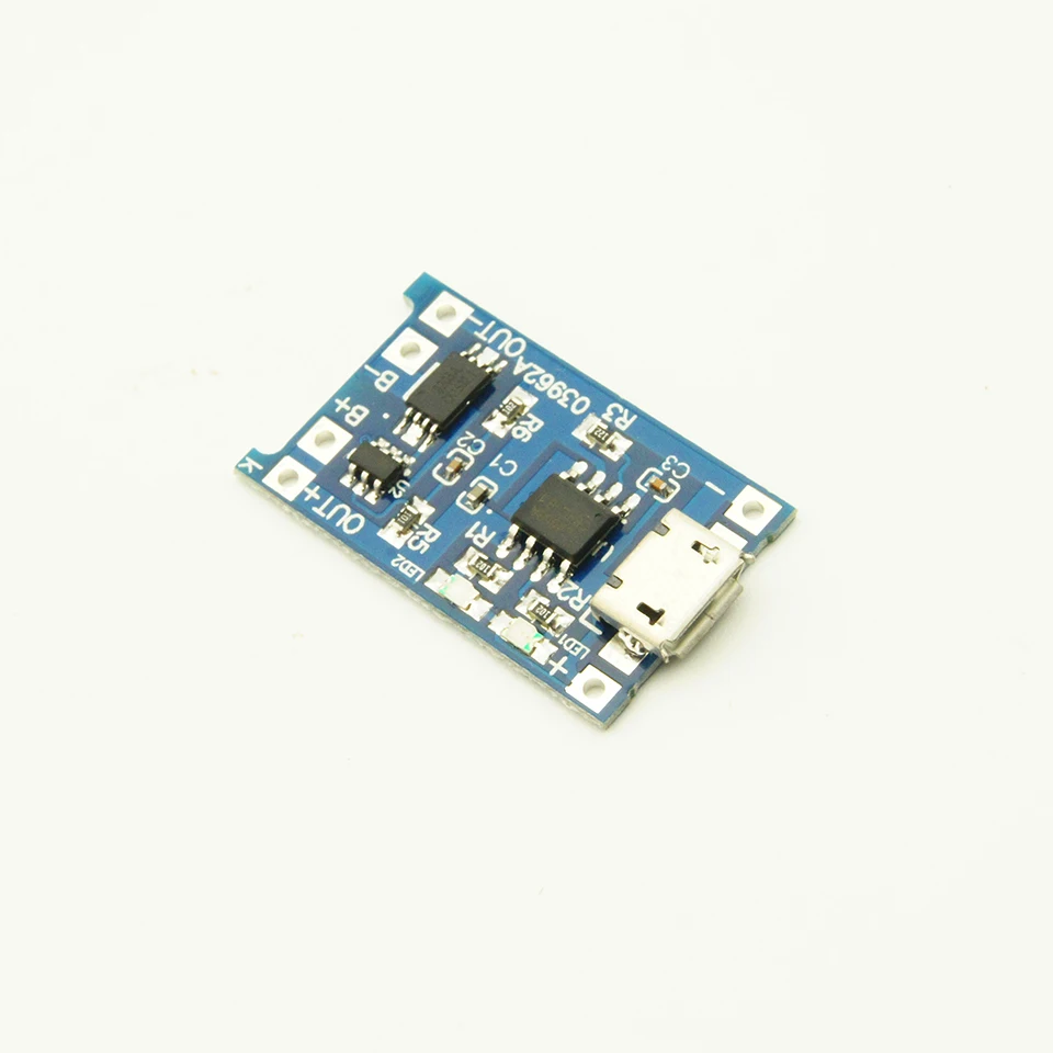 TP4056 Micro USB 5 V 1A 18650 Литий Батарея Защитная панель для зарядки Зарядное устройство