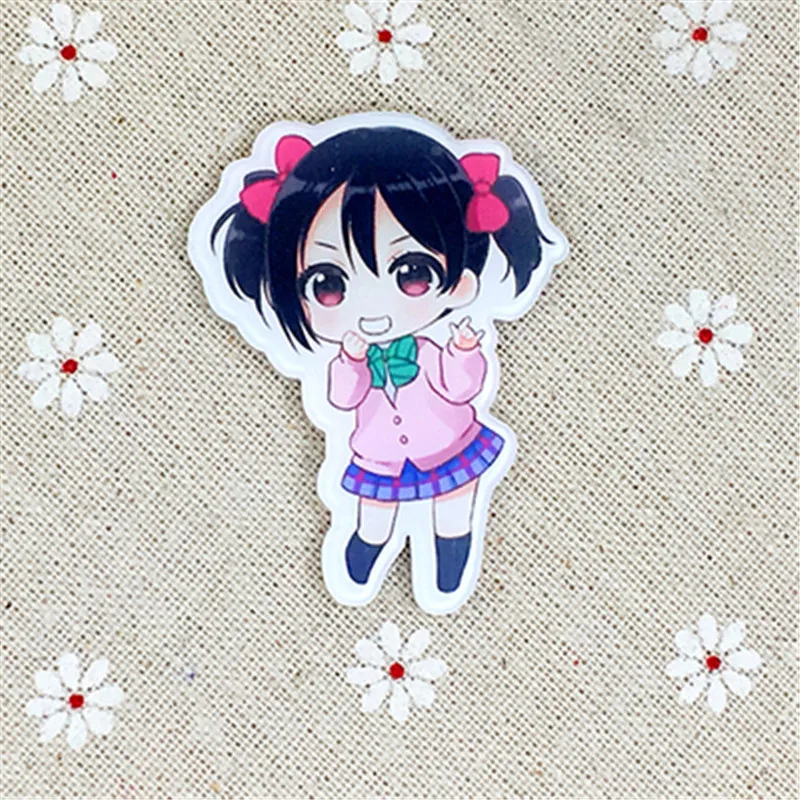 FFFPIN японская аниме одежда значок Lovelive милый нагрудник булавка брошь любовь живой Нико монеты собрать домашний Автомобиль рюкзак орнамент подарок