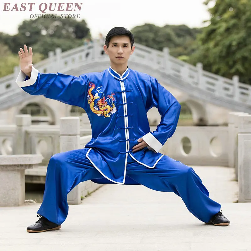 Форма кунг-фу Wushu одежда для Тай Чи весна 2019 с вышивкой Феникс Брюса Ли Тай-Чи TA1687 |