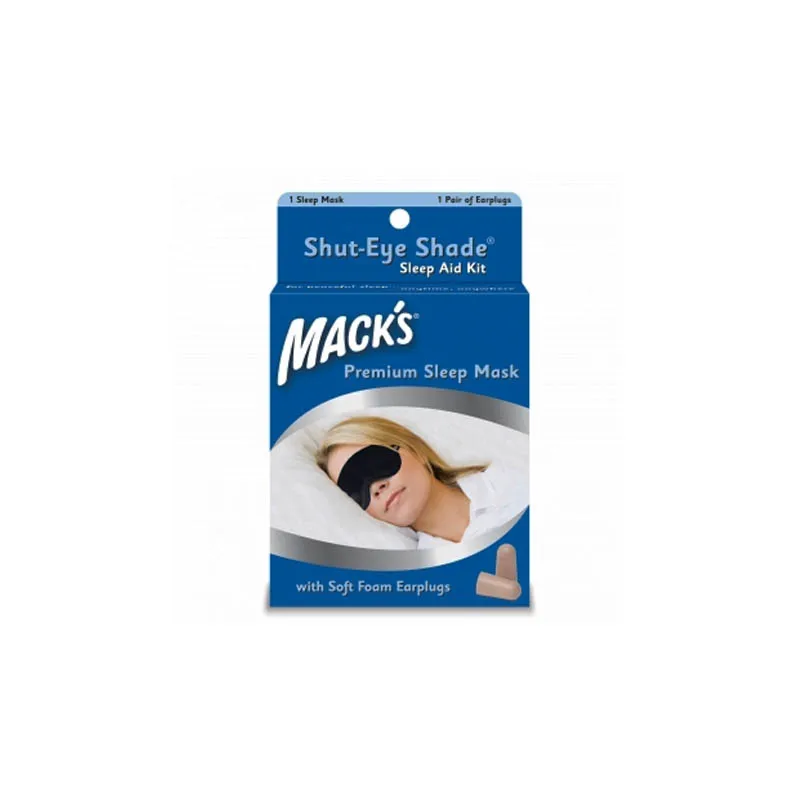 eyemask earplug prem Горячая Mack звуконепроницаемые затычки для ушей с шумоподавлением анти-шум анти-храп маска для глаз пена силикон - Цвет: eyemask earplug prem