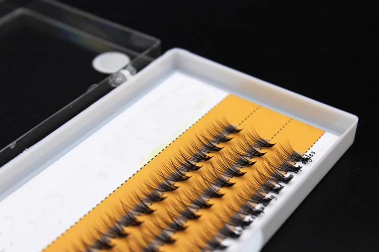 Накладные ресницы 20d накладные из норковых волос шелковые | Красота и здоровье