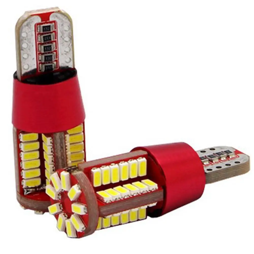 Без ошибок Canbus T10 57-SMD 3014 Светодиодный для W5W 194 168 2825 автомобильный боковой