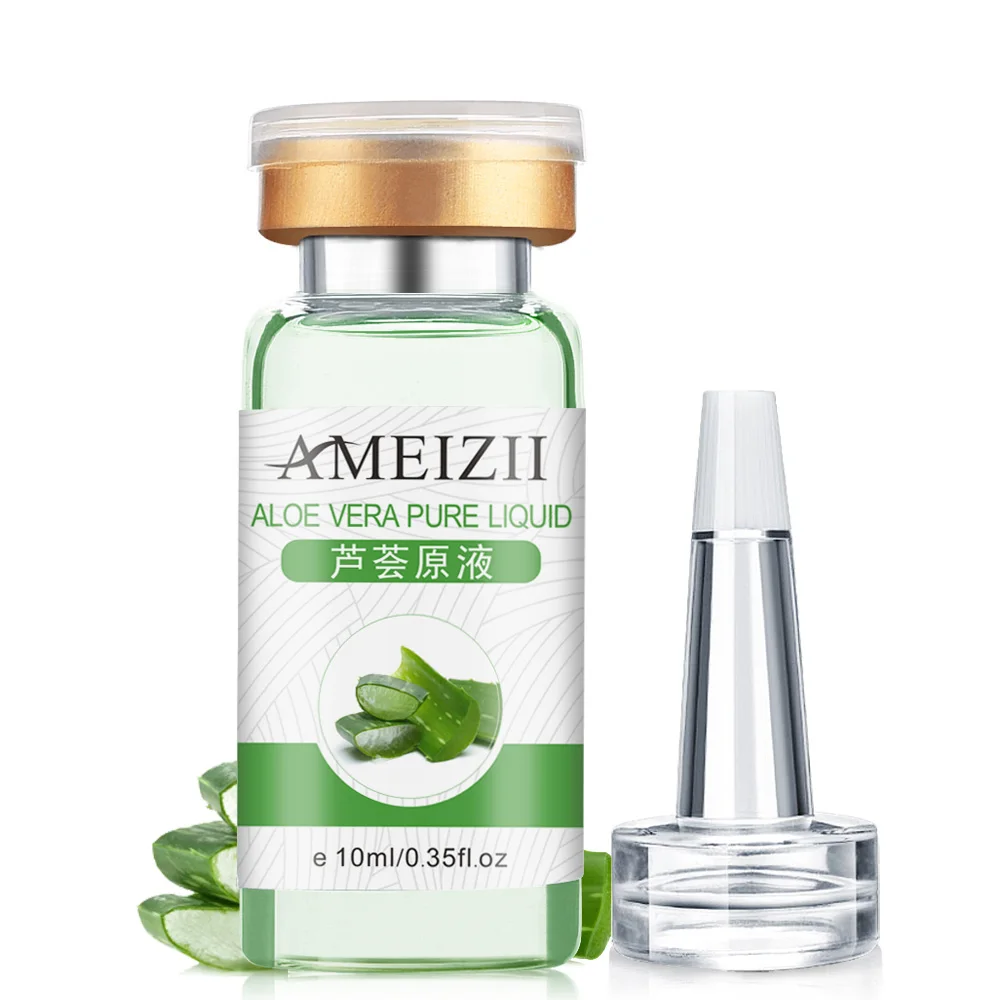 Aleo Vera 10ml Ameizii чистая Гиалуроновая кислота сыворотка увлажняющий с коллагеном восстановление кожи отбеливающая эссенция против морщин крем для лица лечение акне - Вес нетто: Aleo Vera 10ml