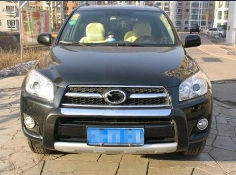 Высшее качество ABS хром 4 шт Украшение для автомобильного гриля Накладка TOYOTA RAV4
