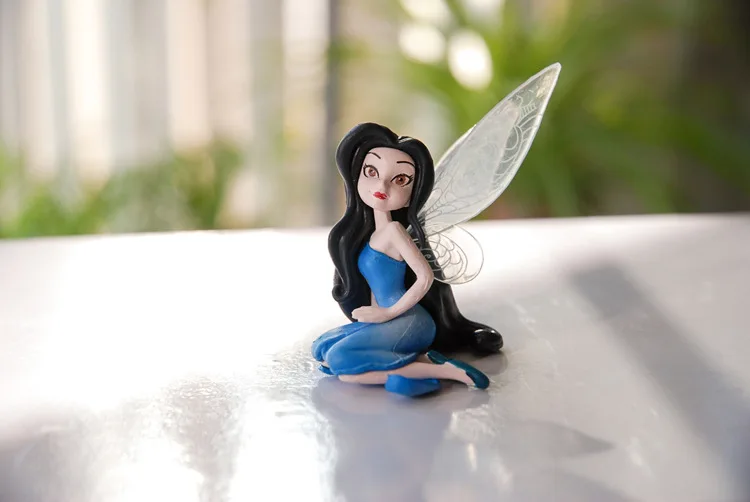 6 шт./компл. аниме Tinkerbell Фея Рисунок Игрушки замечательный Фигурка Феи куклы